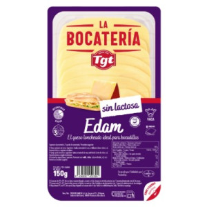 QUESO LONCHAS EDAM SIN LACTOSA TGT 150GR