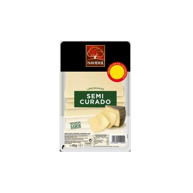 QUESO LONCHAS CABRA 80GR NAVIDUL