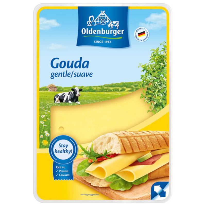 QUESO GOUDA LONCHAS OLDENBURGUER 200GR