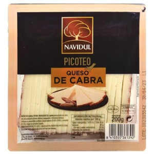 CUÑA QUESO CABRA YA CORTADO NAVIDUL 200GR