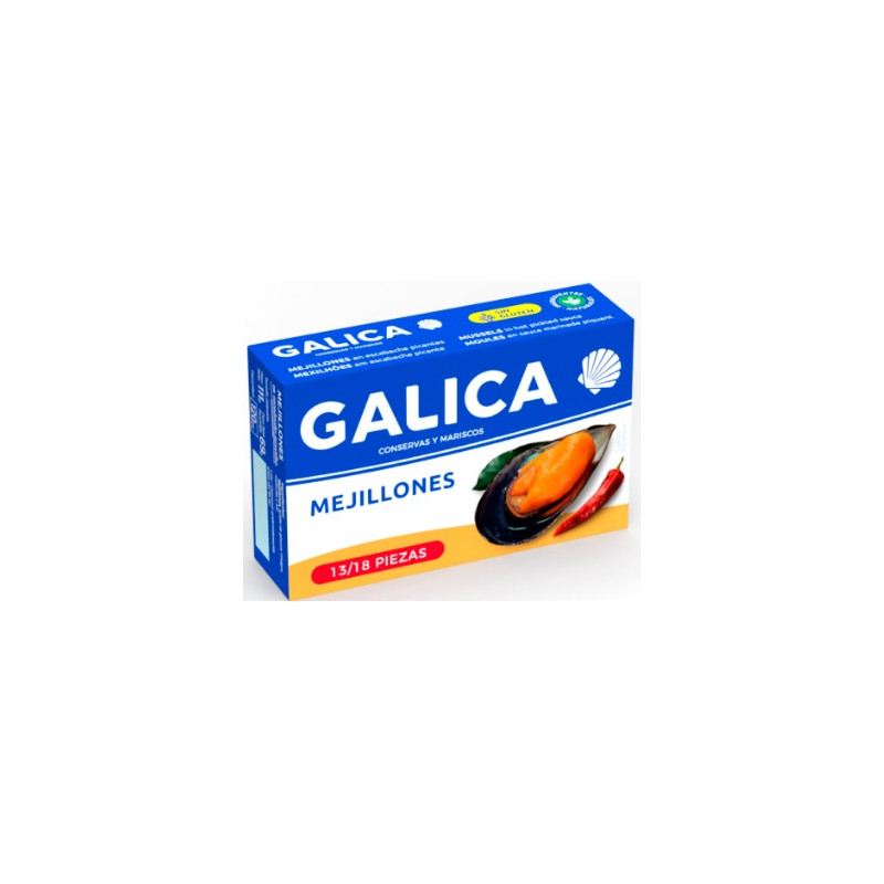 MEJILLON EN ESCABECHE GALICA 65GR