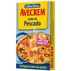 PASTILLAS AVECREM PESCADO GALLINA BLANCA 8 PAST