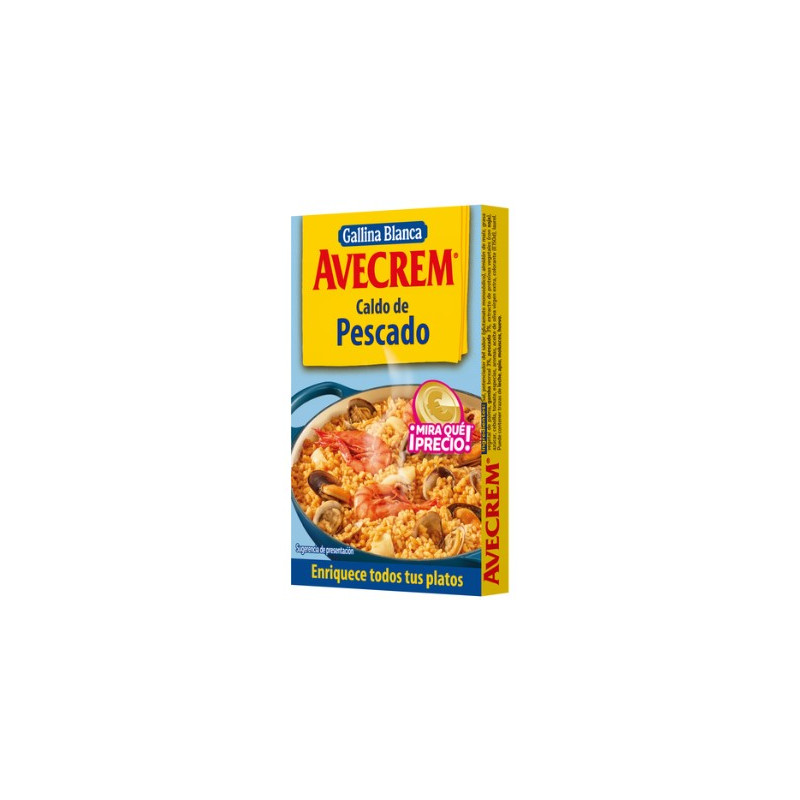 PASTILLAS AVECREM PESCADO GALLINA BLANCA 8 PAST