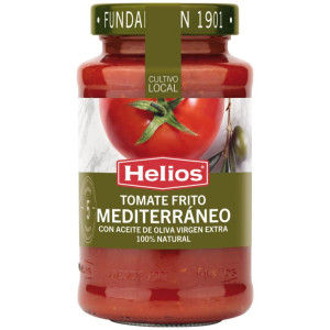TOMATE FRITO MEDITERRÁNEO CRISTAL HELIOS 560GR