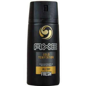 DESODORANTE AXE GOLD TEMPTATION 150ML