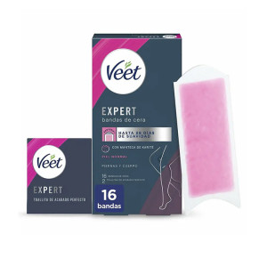 DEPILATORIO VEET EXPERT CERA FRIA CORPORAL 16B 