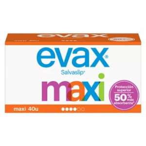 SALVASLIP EVAX MAXI 40UDS