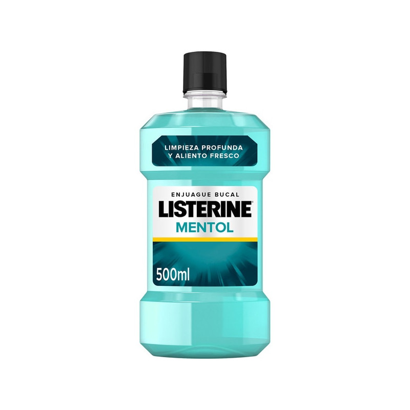 ENJUAGE LISTERINE MENTOL 500ML