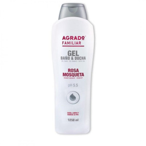 GEL DE BAÑO ROSA MOSQUETA AGRADO 1250ML