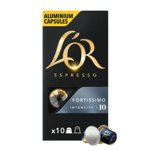 CAFE CAPSULAS FORTISIMO LOR 10U 52GR