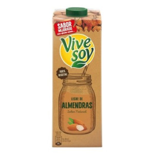 VIVESOY BEBIDA ALMENDRA BRIK  1LT