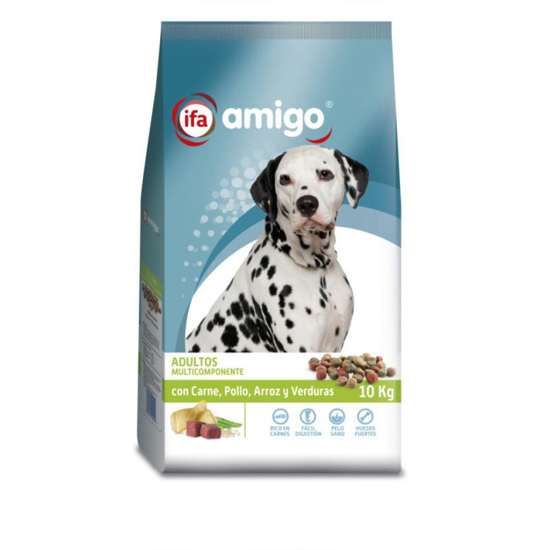 COMIDA DE PERRO MULTICOMPONENTE IFA AMIGO 18KG