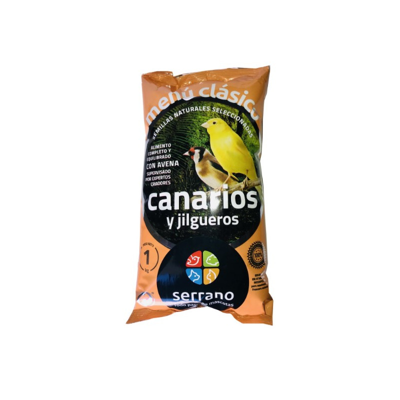 COMIDA CLASICA CANARIOS 1KG