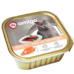 PATÉ GATO IFA AMIGO SALMÓN 300GR