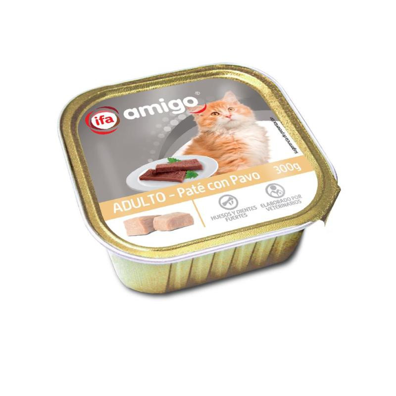 PATÉ GATO PAVO IFA 300GR