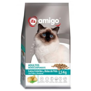 COMIDA DE GATO ESTERILIZADO IFA AMIGO 1 5KG