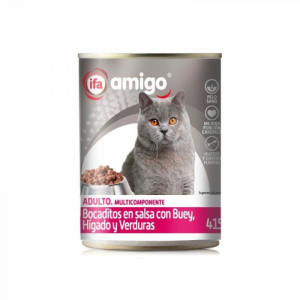 PATÉ DE GATO BUEY IFA 415GR