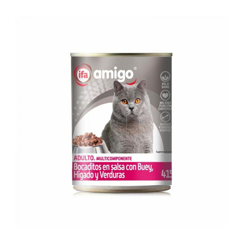 PATÉ DE GATO BUEY IFA 415GR