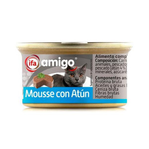 PATÉ GATO MOUSSE ATUN IFA 85GR