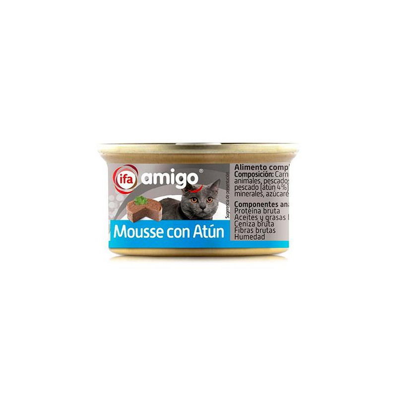 PATÉ GATO MOUSSE ATUN IFA 85GR