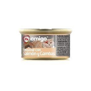 PATÉ GATO MOUSSE SALMON IFA 85GR
