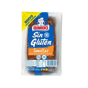 PAN DE MOLDE SIN GLUTEN SEMILLAS BIMBO 280GR