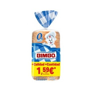 PAN MOLDE BIMBO SIN AZUCAR 430GR