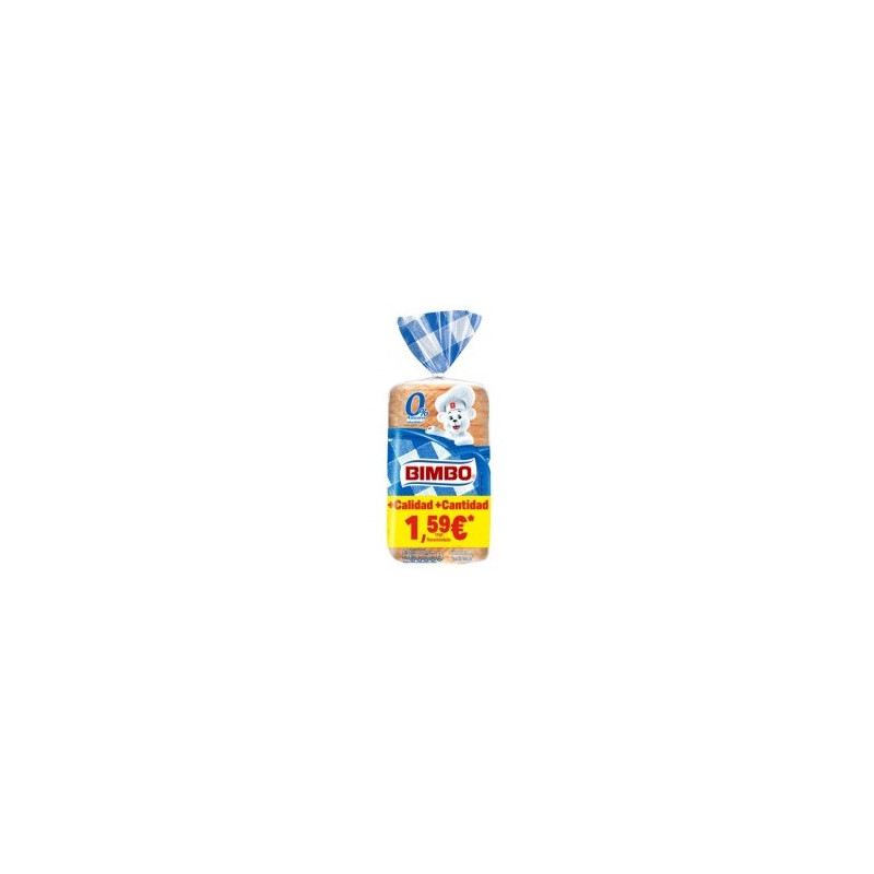 PAN MOLDE BIMBO SIN AZUCAR 430GR