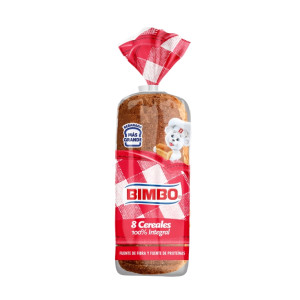 PAN DE MOLDE FAMILIAR 8 CEREALS 100  INTEGRAL 650G