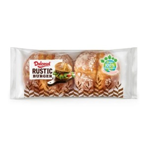 BURGUER  RUSTICO DULCESOL 4UDS 300GR
