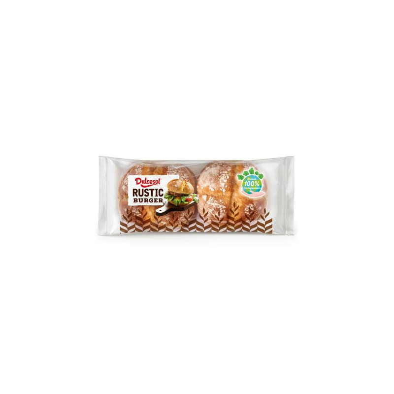 BURGUER  RUSTICO DULCESOL 4UDS 300GR