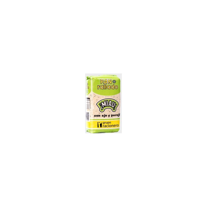 PAN RALLADO AJO PEREJIL MIAU 500GR