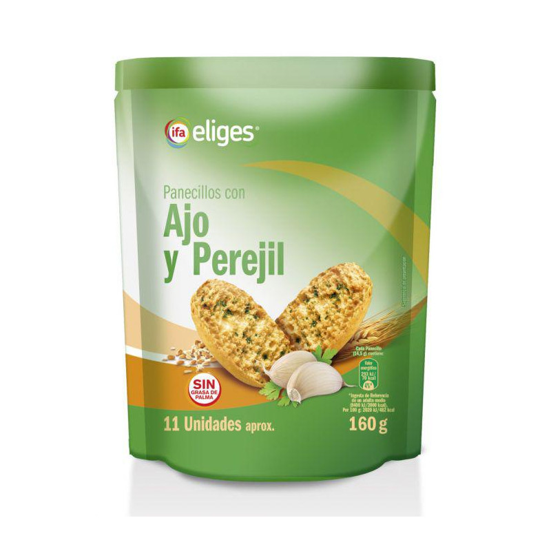 PANECILLOS AJO/PEREJIL IFA 160GR