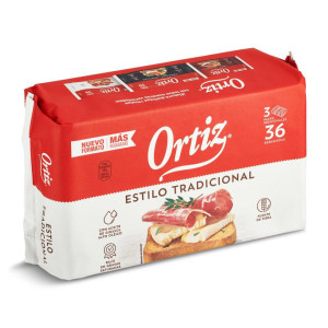 PAN BRASA ORTIZ TRADICIONAL 36REB 