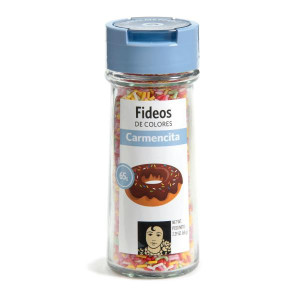 FIDEOS DE COLORES CARMENCITA 67GR