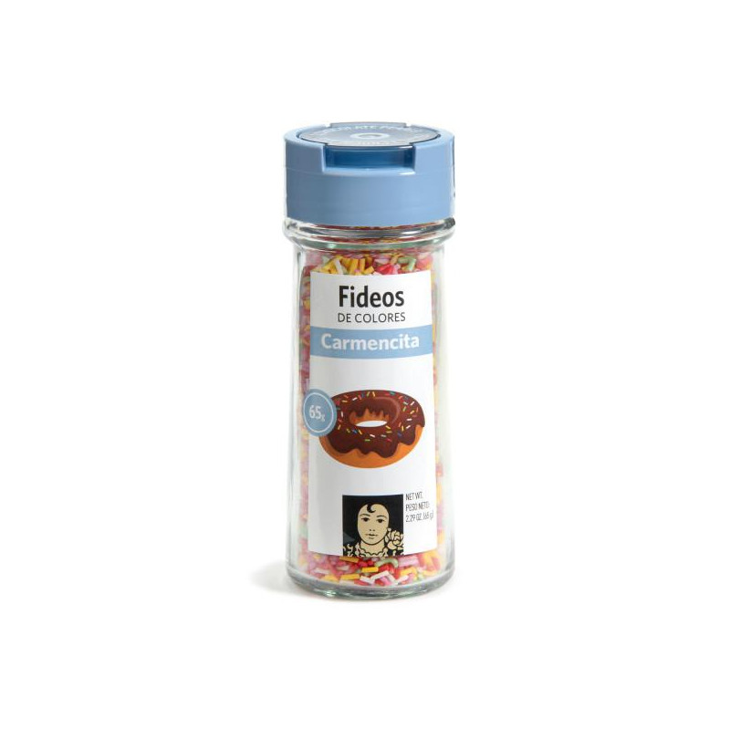 FIDEOS DE COLORES CARMENCITA 67GR