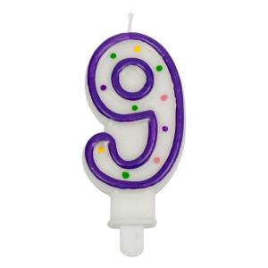 VELA CUMPLEAÑOS Nº9