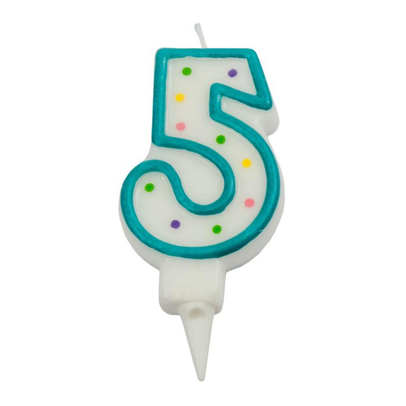 VELA CUMPLEAÑOS Nº5