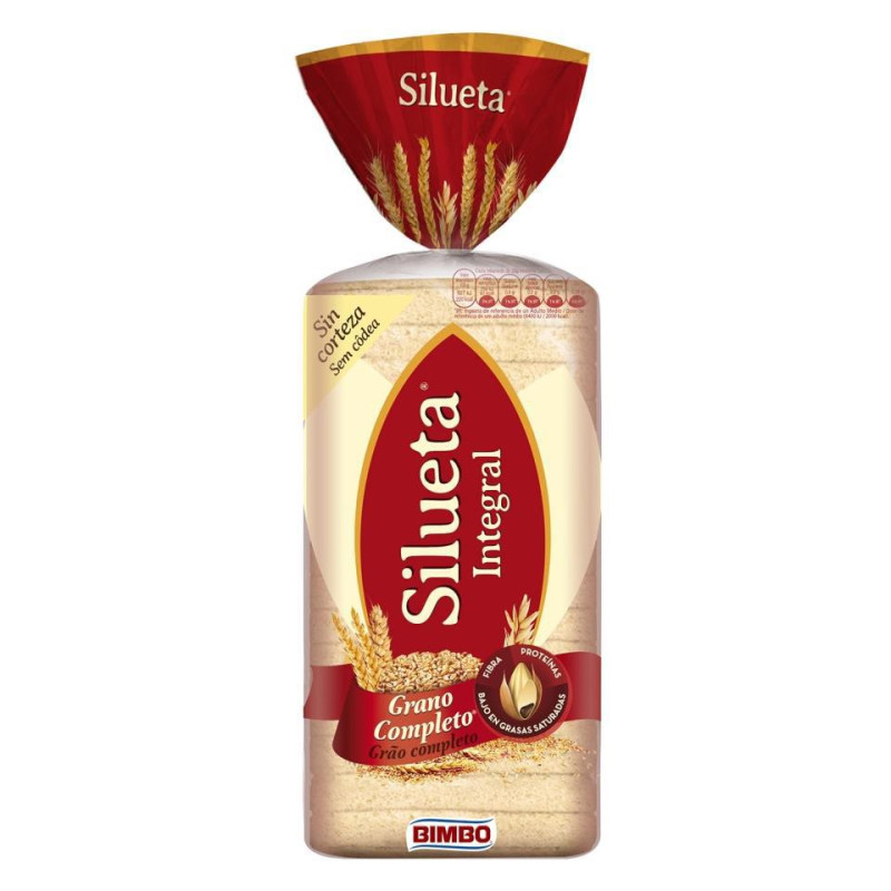 PAN DE MOLDE INTEGRAL S/C 8  BIMBO 450GR