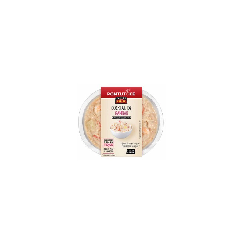 ENSALADA COCKTAIL DE GAMBAS ARGAL 220GR