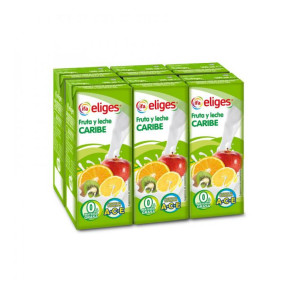 ZUMO FRUTA LECHE CARIBE IFA 6X200ML