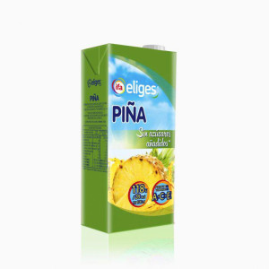 NECTAR S/AZUCAR PIÑA IFA ELIGES 1L