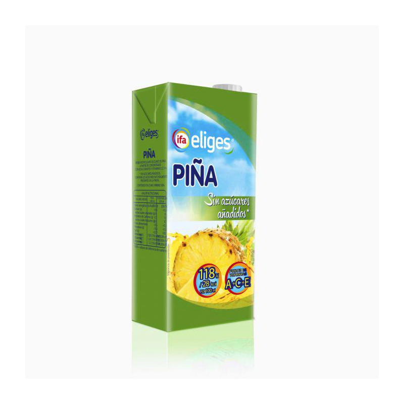 NECTAR S/AZUCAR PIÑA IFA ELIGES 1L
