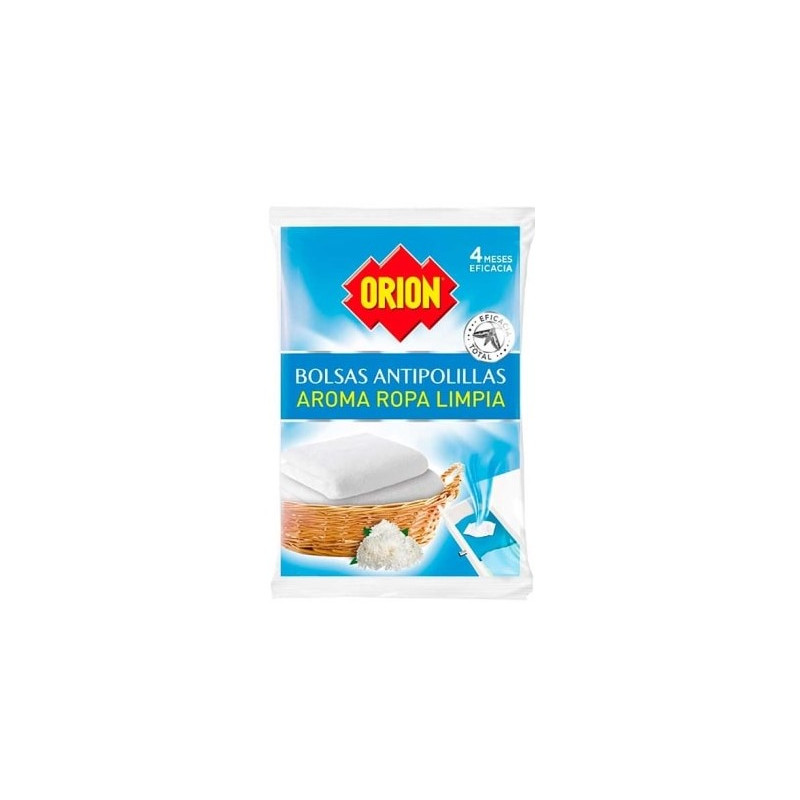ANTIPOLILLA ORION ROPA LIMPIA 2 COLGADORES