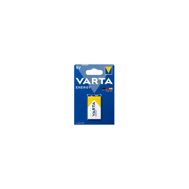 PILA ALCALINA VARTA 9V