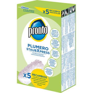 RECAMBIO GAMUZA PLUMERO ATRAPAPOLVO 5UDS