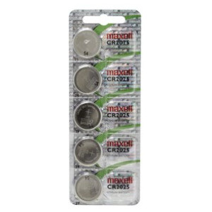 PILA DE BOTON MAXELL CR2025 3V