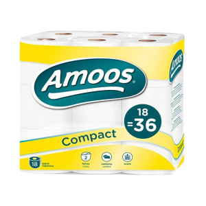 PAPEL HIGIENICO 2C AMOOS 18 36