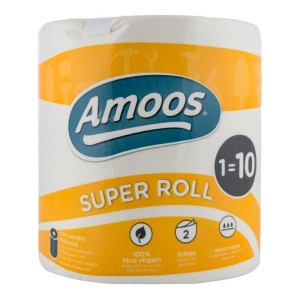 PAPEL DE COCINA DOBLE CAPA AMOOS 281 USOS