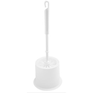 ESCOBILLERO BLANCO REDONDO 13X36 5CM